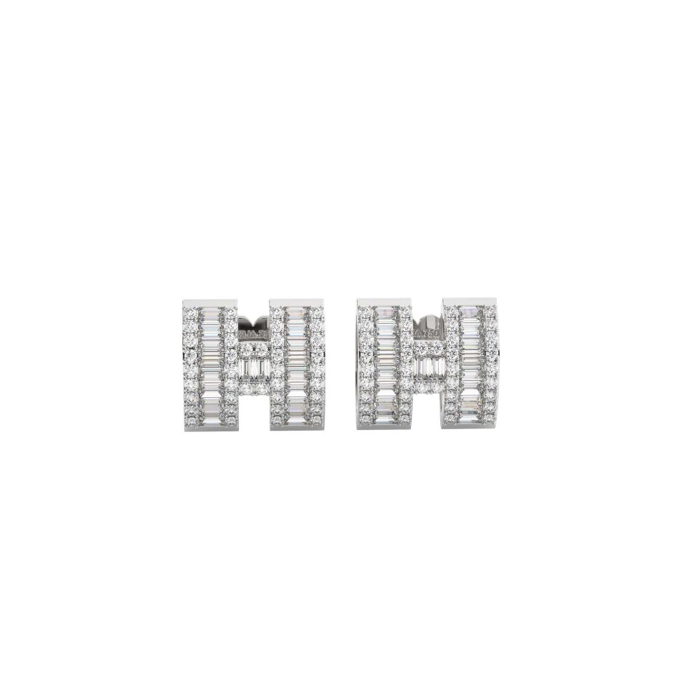h**mes full Di*m*nd h earrings
